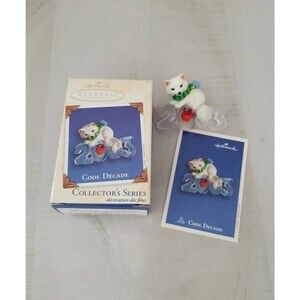 2003 Hallmark Keepsake COOL DECADE # 4 Christmas Ornament -  in Box with Card